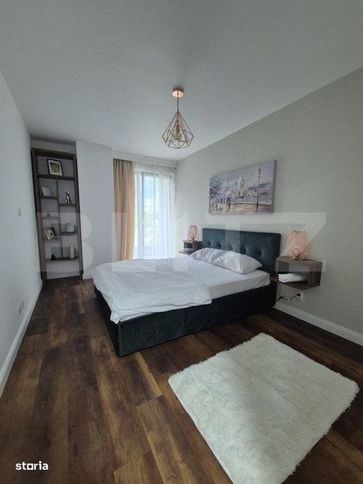 Apartament 2 camere, etaj intermediar, orientare sudica, mobilat LUX — fotografia 3