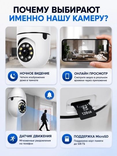 WiFi iCSee IP Kamera – 129 000 so'm