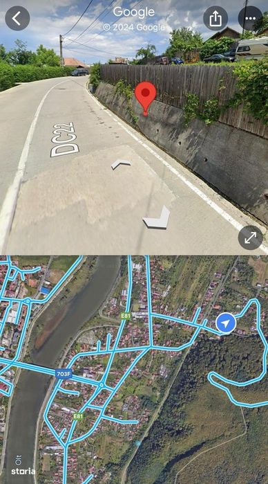 Teren 598 mp | Panorama superba asupra orasului | Toate utilitatile
