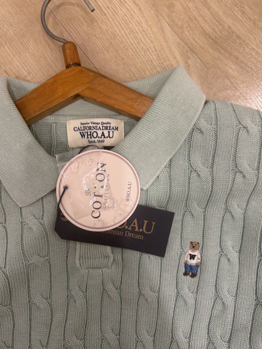 Женский укороченный джемпер-поло