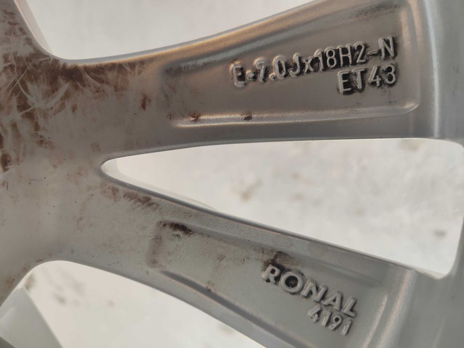 4бр.алуминиева джанта 18цола за Audi 5x112