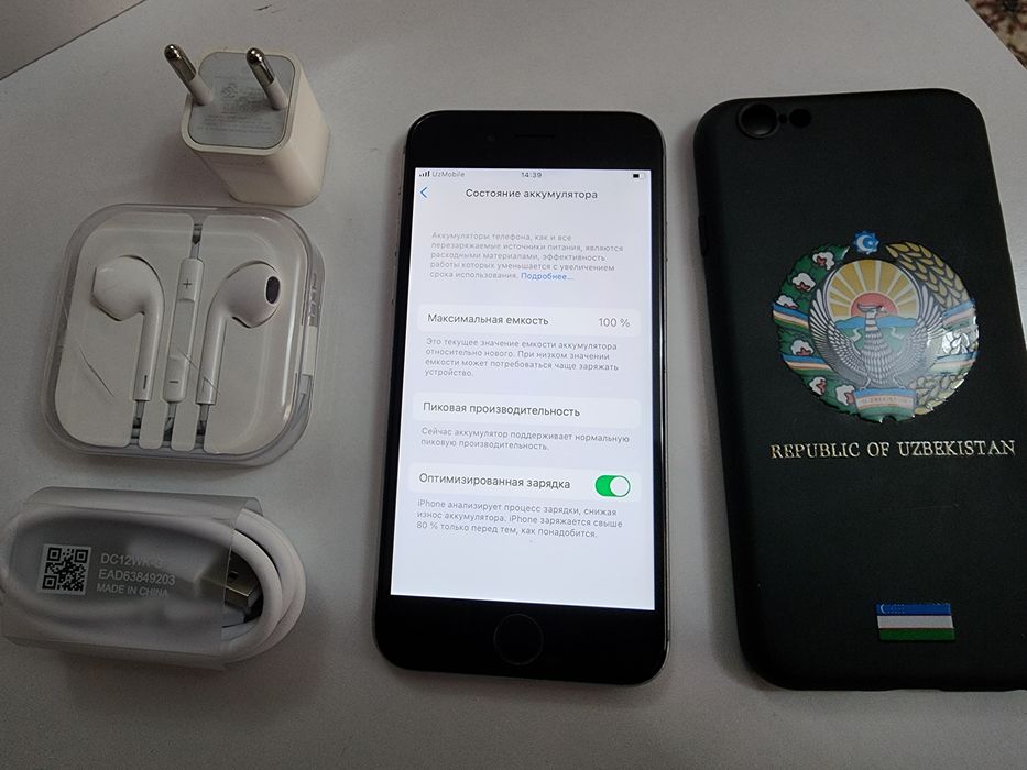 Iphone 6s LL/A Space Gray 64GB Batareka 100%