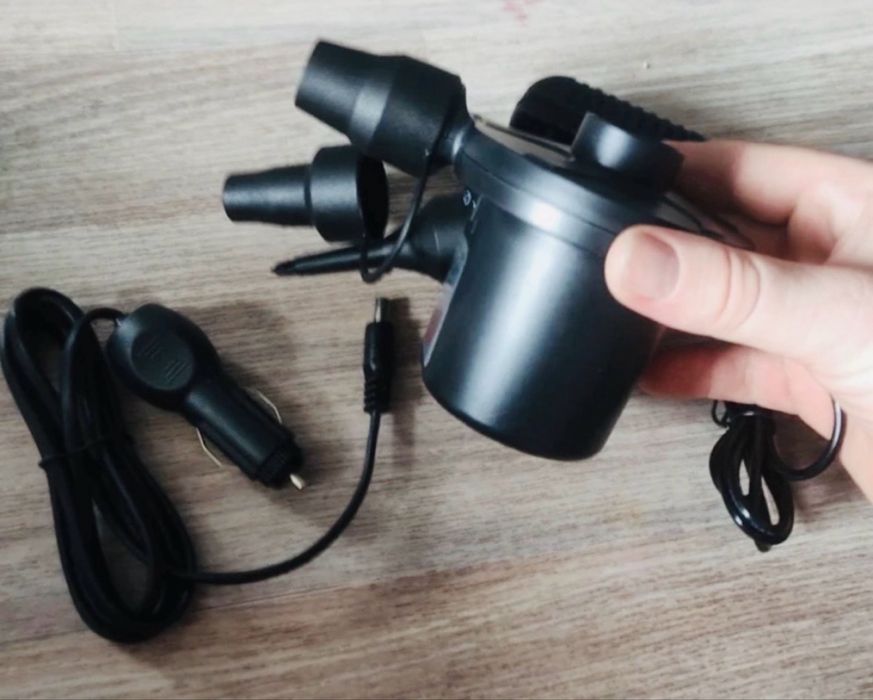 Электрический насос для матраса, от прикуривателя