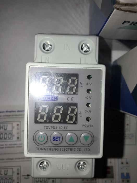 Releu protector  siguranța digitală cu protecție TOMZN