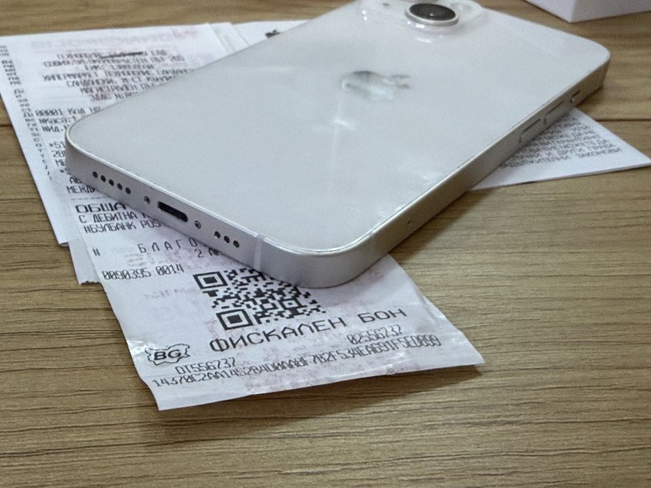 Бартер iPhone 14 128gb white 100%