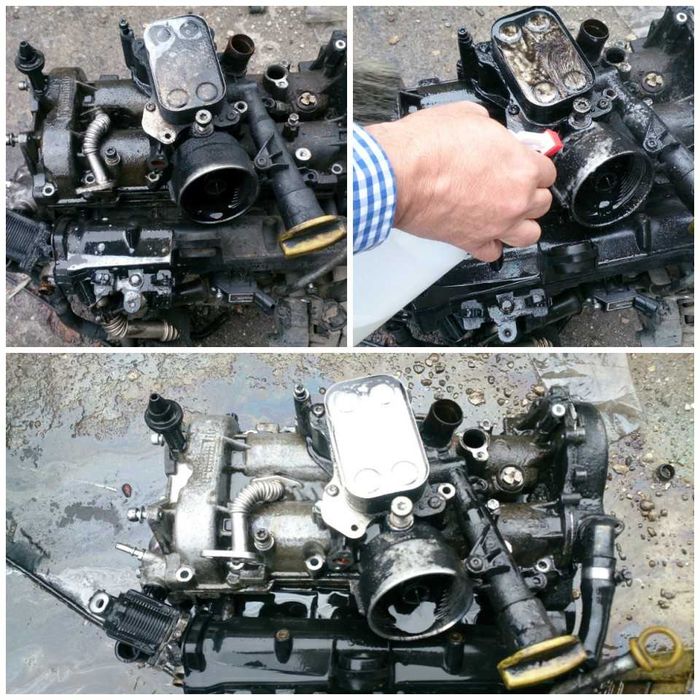 Solutie tare curatat jenti si motor 5L=1L+10L apa.Gen TRIUMF sau SANO