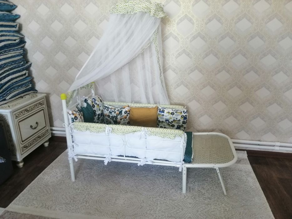 Манеж детский металический