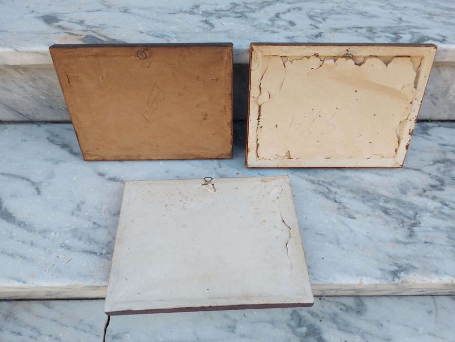 Set de 3 tablouri vechi