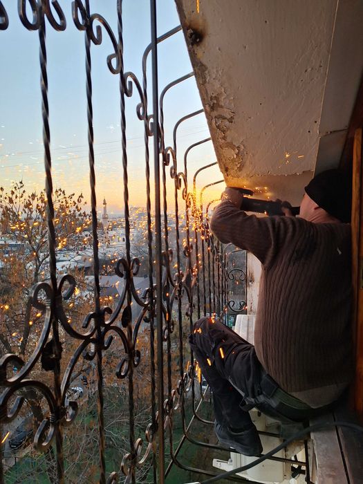 РЕШЁТКИ НА Окна ,  Козырек panjara навес rewotka ограда kovka ришотка