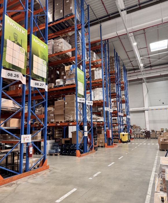 Rafturi metalice industriale 2700x5500