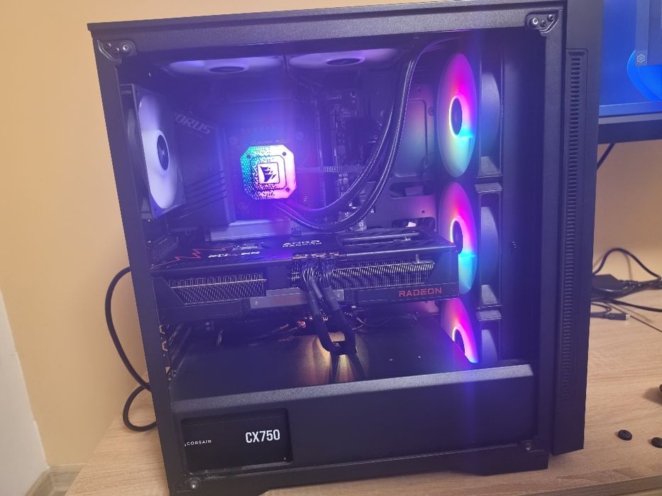 Gaming PC i9 13900KF,RX 9700 XT 16Gb,32Gb,1Tb Nvme,Corsair Elite H170i,420mm