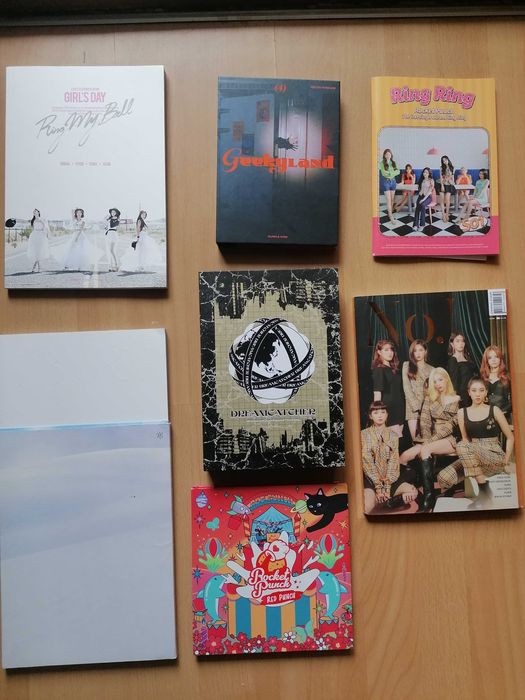 K-pop/К-поп албуми Girl's Day, Purple Kiss, CLC, RocketPunch