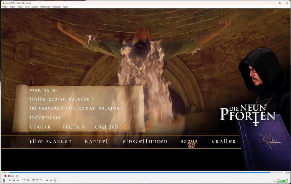 Film Blu-Ray: The Ninth Gate (A noua poarta) (1999), Johnny Depp