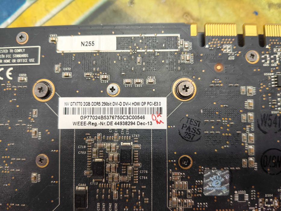 Placa video Geforce GTX770 2Gb DDr5
