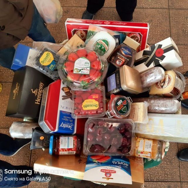 Корзины и фруктовое искусство