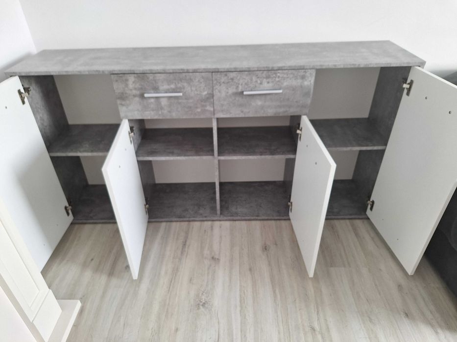 Mobilă de sufragerie+ comodă+  set de măsuțe de cafea