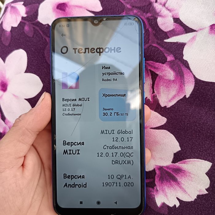 Redmi 9A. Telefon xolati yaxshi
