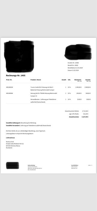 Truma Combi D6E Diesel iNet X / Incalzitor Diesel  / Sirocou
