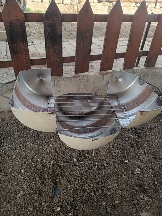 Маленький мангал раскладной