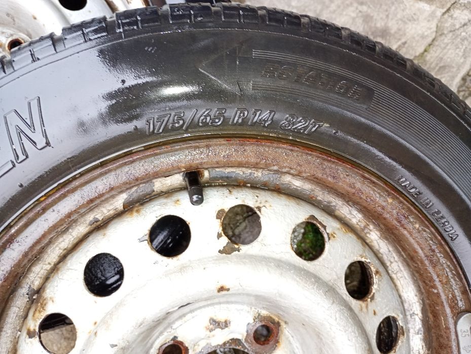 Set roți Renault(Opel )4x100 R14