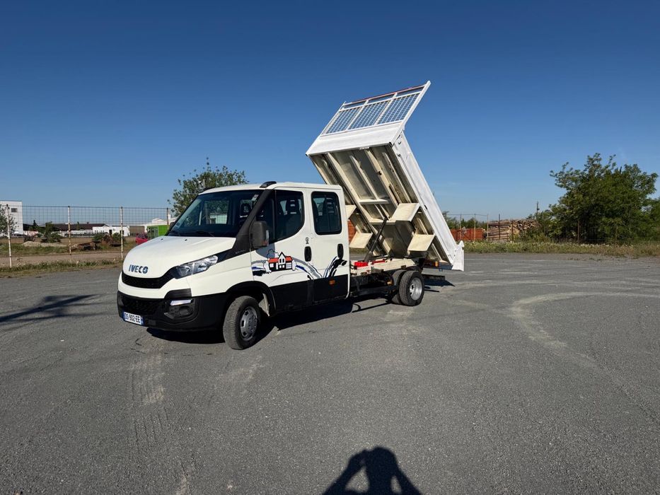 Vand iveco daily 35 c 15 bascula de fabrica
