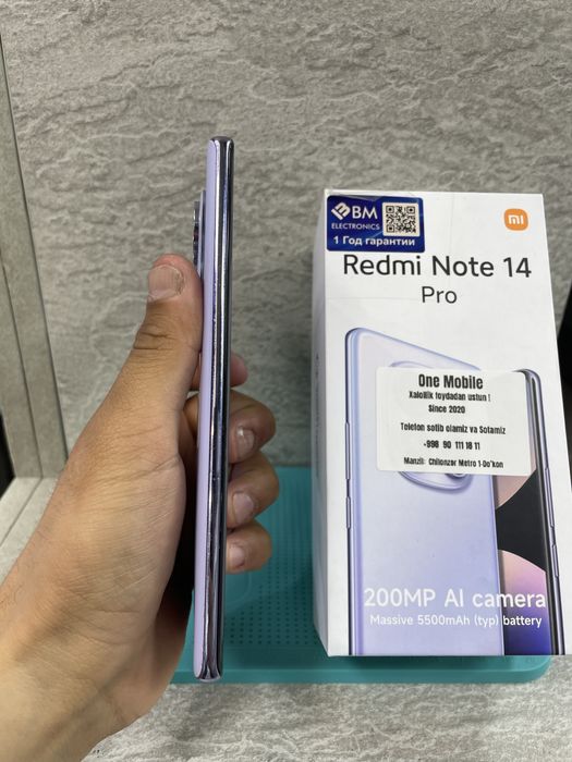 Redmi note 14 pro 12/512 gb radnoy