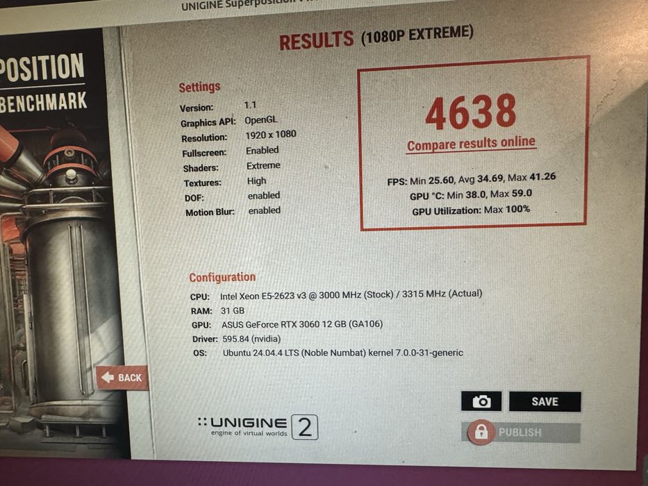 Nvidia ASUS TUF Gaming OC RTX 3060 12 GB GDDR6