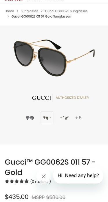 Слънчеви очила Gucci