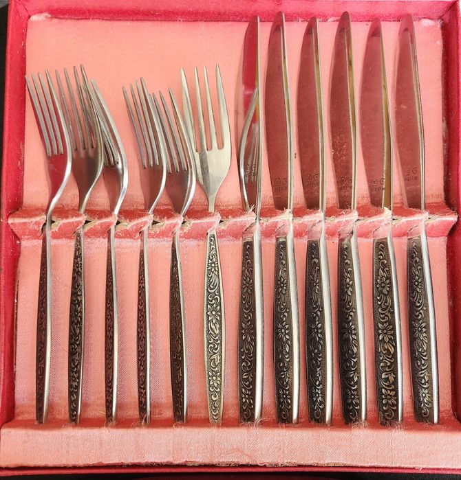 Нови руски прибори за хранене Нерж