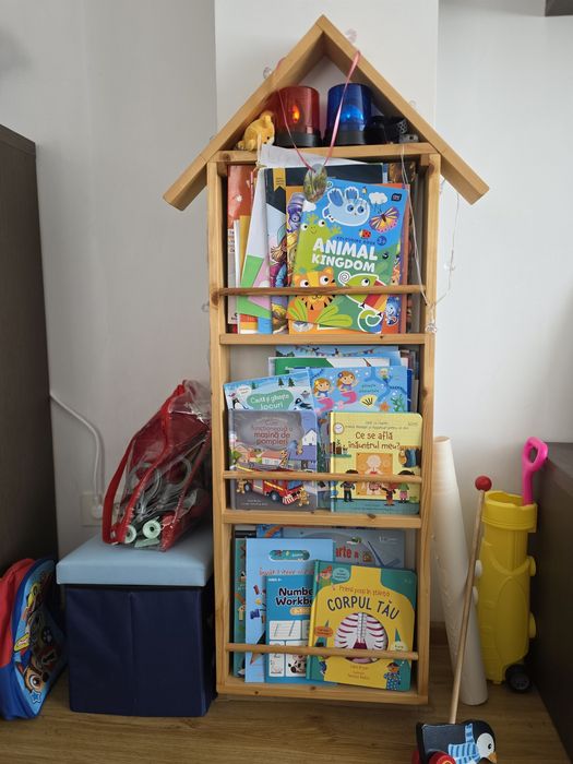 Biblioteca copii tip casuta