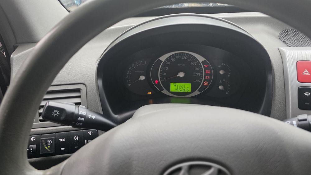 Hyundai Tucson 2.0 Benzină + GPL omologat  2007, 195.000 km 2950€