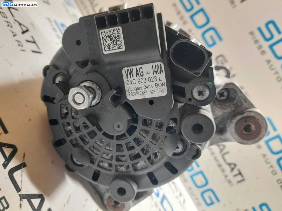 Alternator BOSCH 120A Seat Leon 5F 1.4 TSI CZCA CHPA CPTA CZDA CZEA CPWA CMBA CXSA 2013 - 2020 Cod 04C903023L [N0168]