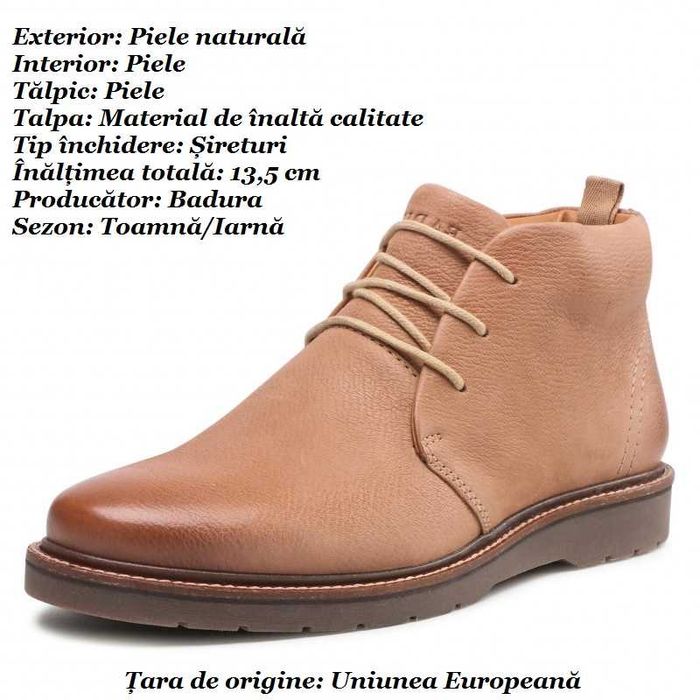 Ghete pentru bărbați Maro. Mărime 45