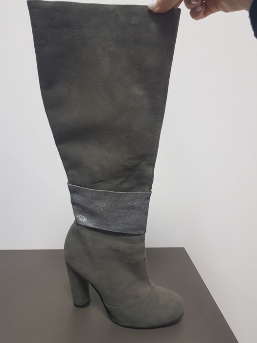 Vand cizme din piele intorsa