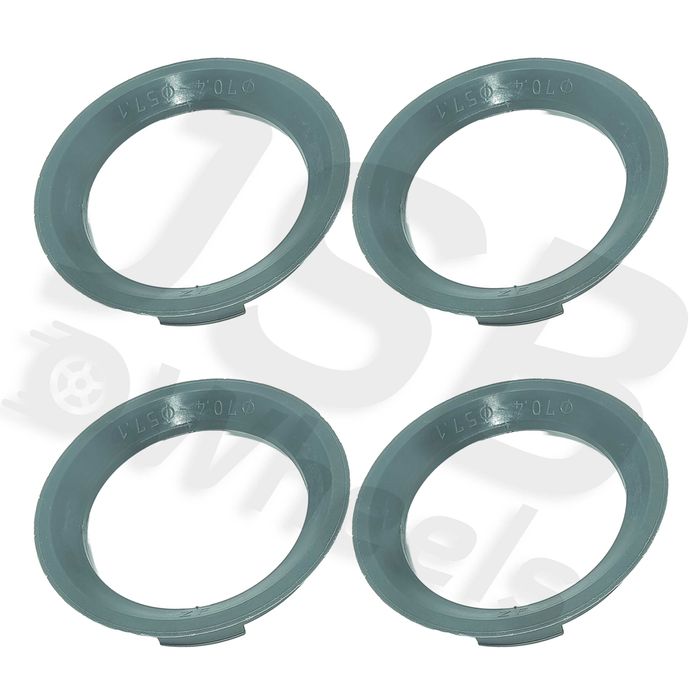 Set inele de centrare ghidaj jante noi 70.4-57.1 mm VW,Seat,Skoda,Audi