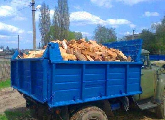 Дрова зил доставка карагач тополь