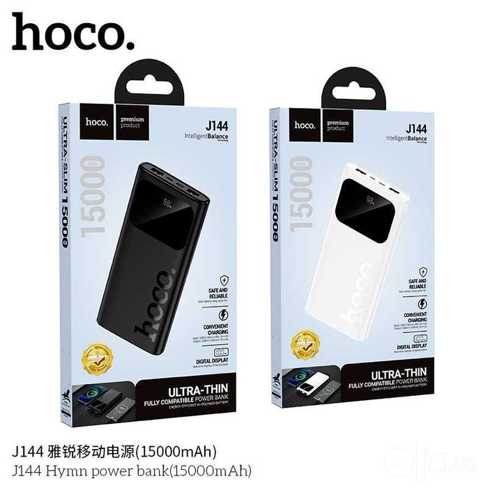 Hoco J144 Hymn series 15000mAh Power Bank Dual Output