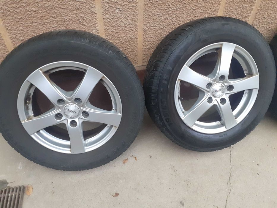 vand set 4 roti complete cu jante aluminiu / aliaj Dezent 5 x 112 VAG