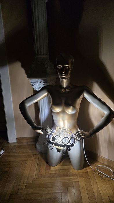 Set statuete lampadar felinar