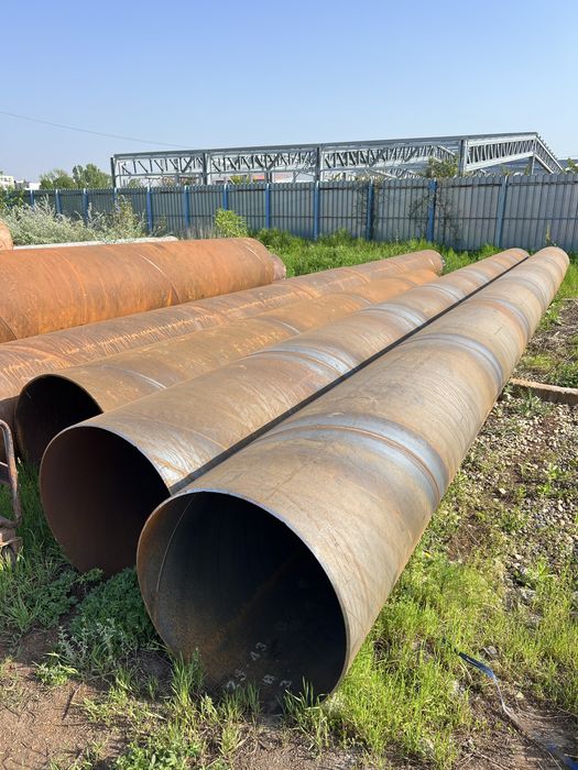 Vand teava metalica sudata elicoidal , longitudinal si trasa laminata