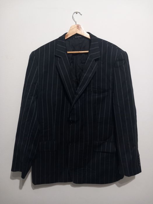 Sacou dungi barbati 100% wool