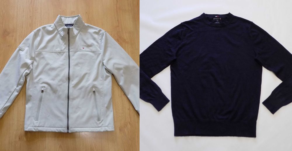 горнище tommy hilfiger пуловер яке суитчър фанела мъжки оригинал S/XXL