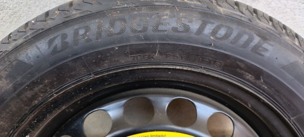 Roată Rezerva Vara Noua 205 55 16 Bridgestone Turanza Skoda Audi Seat