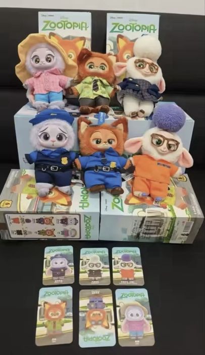 Колекционерски плюшени фигурки Zootopia Плюшена играчка Зоотрополис