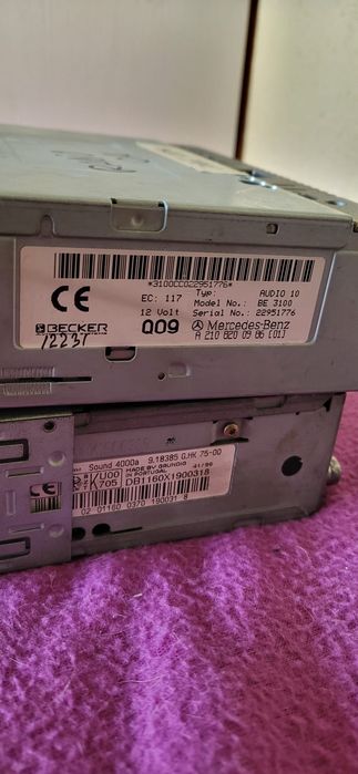 Radio- Casetofon  Mercedes Benz(Becker)