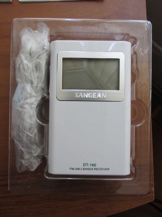 Sangean DT-160 AM/FM Radio Сангеан джобно радио радиоприемник