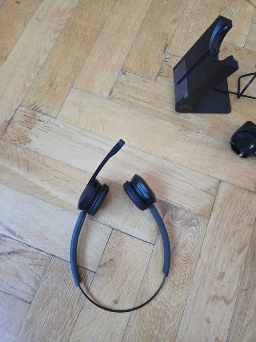 Casti JABRA Evolve 65 UC, Bluetooth, On-Ear, Microfon, Noise Cancelling, negru