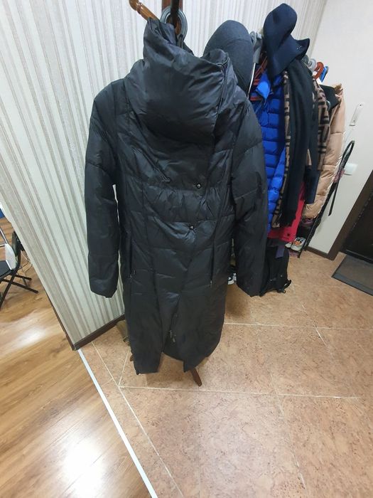 Плащь пуховик зима