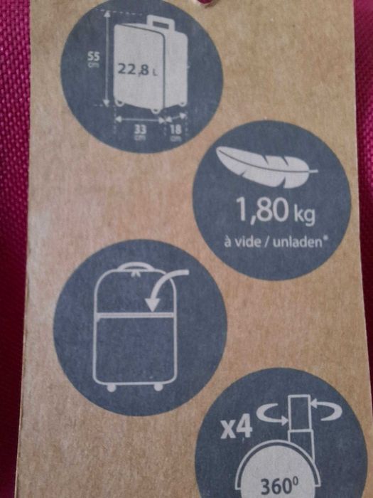 Troler cu 4 roti Mexico Soft - NOU