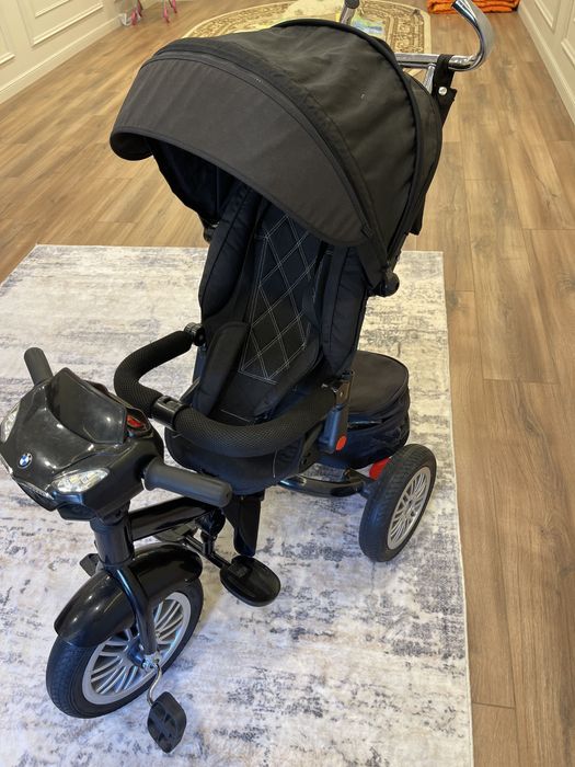 Велоколяска почти новая